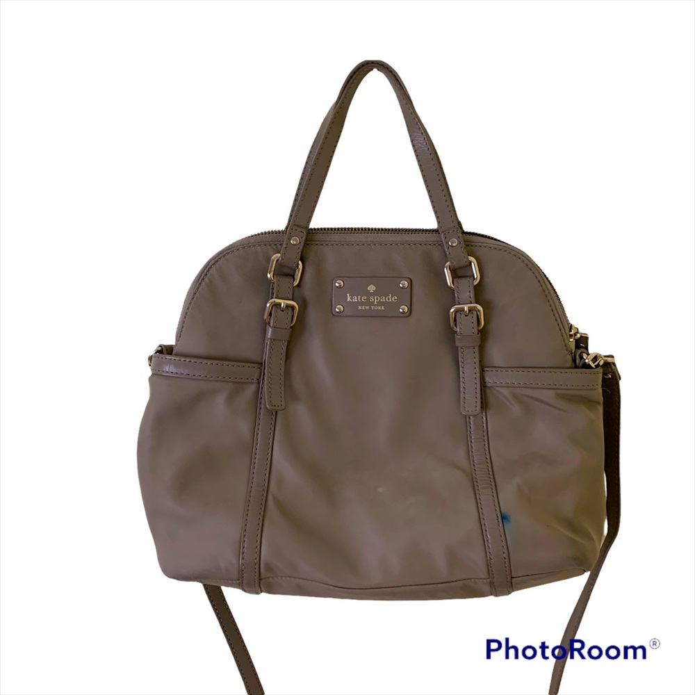 Kate Spade Nylon Shoulder Bag In Gray | Kate Spade Crossbody Purse